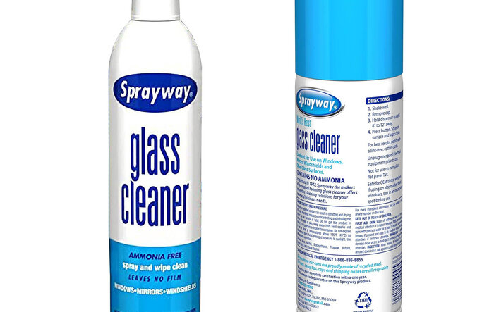 Use Sprayway Glass Cleaner for cleaning fingerprints off Cybertruck stainless steel
