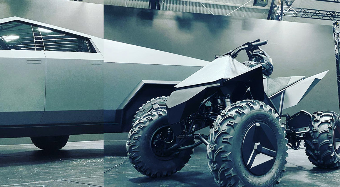 Tesla deals cybertruck quad