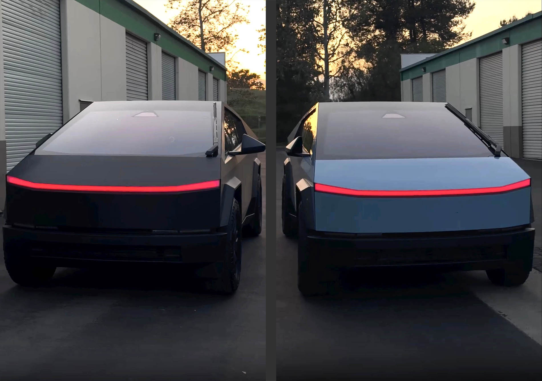 Color changing front DRL light bar by SW Lights for Cybertruck ("Nemesis  Light Bar") | Tesla Cybertruck Forum - News, Discussions, Community -  Cybertruckownersclub.com