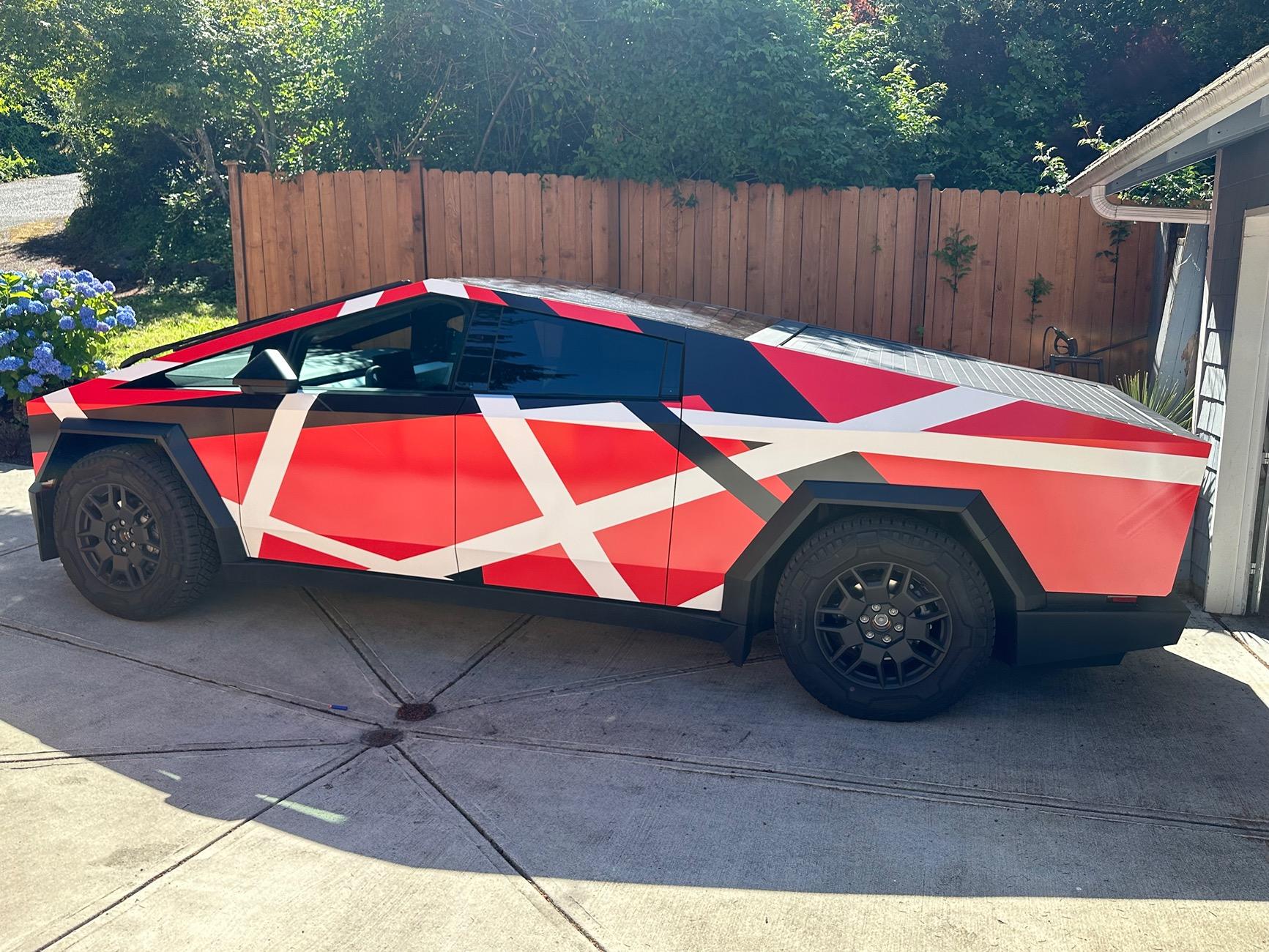 EV_Haulin (Van Halen Inspired Wrap) | Tesla Cybertruck Forum ...